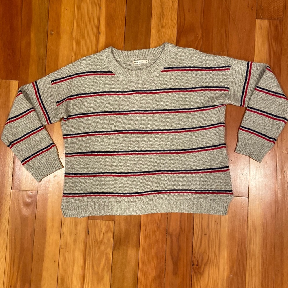 Marine Layer Boxy Crop Sweater